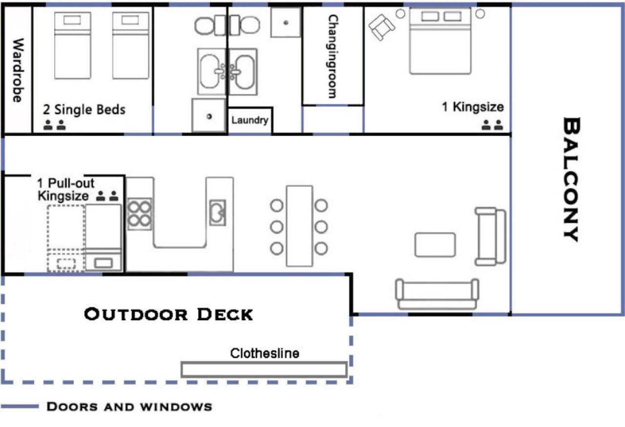 Ferienwohnung Wharf Retreat Unit 2 Tauranga Exterior foto